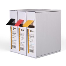 Трубка термоусаживаемая в компактной упаковке Т-BOX-8/4 белая (10м) (КВТ)