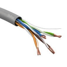 Кабель витая пара F/UTP 4x2x24 AWG Cat5e CU PVC 305м (FTP) ЭРА Б0044688