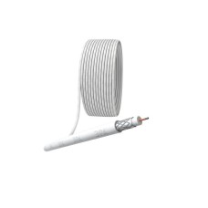 Кабель коаксиальный RG-6U CCS/оплетка Al 64% PVC Simple 75Ом белый ЭРА Б0044597