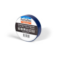 Изолента ПВХ 19х0.18х20 синяя «HEAVY DUTY» (Fortisflex)