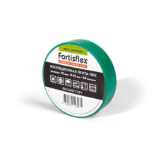 Изолента ПВХ 19х0.15х20 зеленая (Fortisflex)
