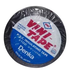 Японская Изолента ПВХ черная Vini Tape