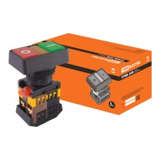 Кнопка РPВВ-30N “I-0” d30мм неон/230В 1з+1р TDM