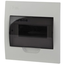 Бокс на 8 модулей пластиковый встраиваемый ЩРВ-П-8 IP41 SIMPLE NO-box_simple-plastic_8_flush ЭРА Б0041511